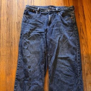 Gap wide leg cotton jeans